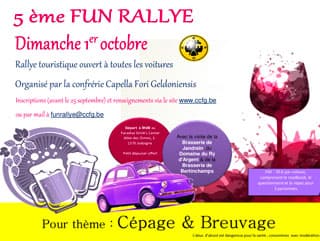 Activités Fun Rallye 2017 - Confrérie Capella Fori Geldoniensis