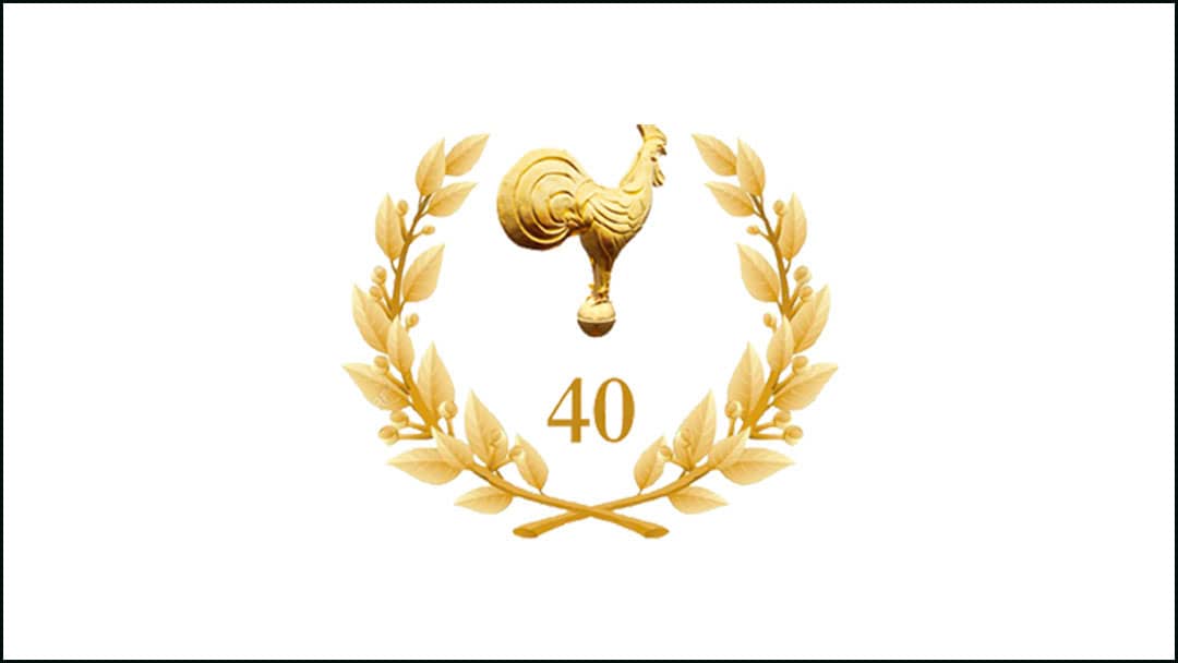 Logo 4ème biennale et 40ème anniversaire de a-la renaissance de le Capella Fori Geldoniensis.